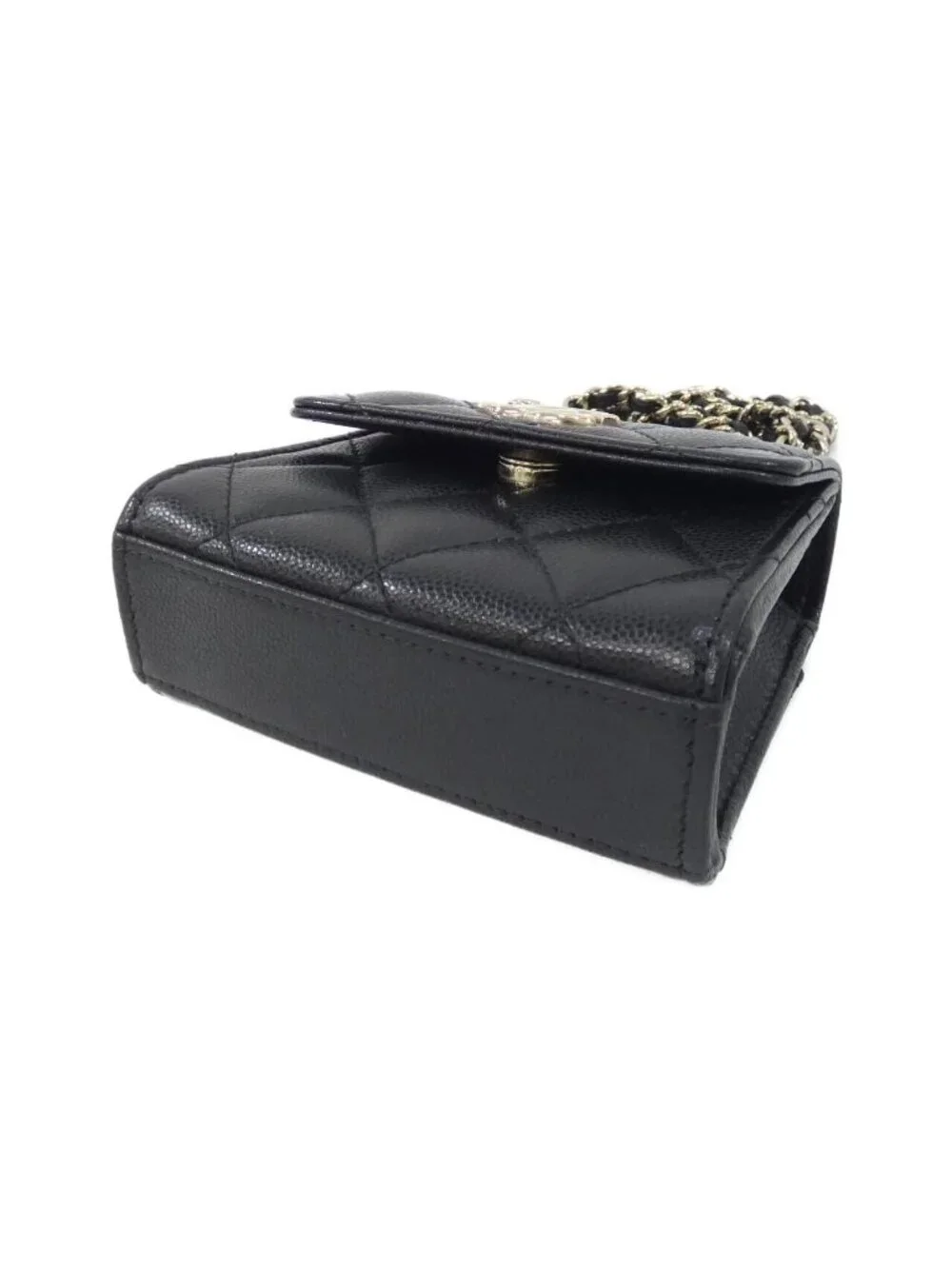 Chanel Chain Clutch Black